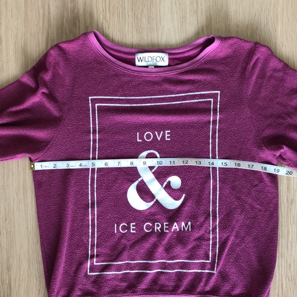 Wildfox Love & Ice Cream Baggy Beach Jumper - Picture 7 of 11